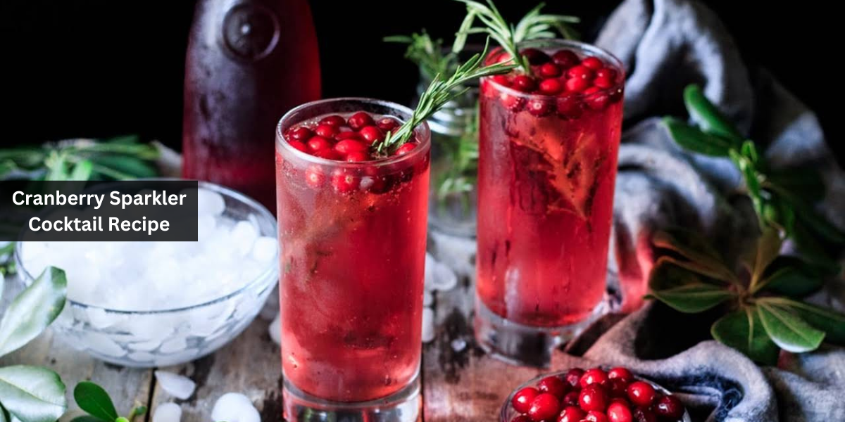 Cranberry Sparkler Cocktail Recipe