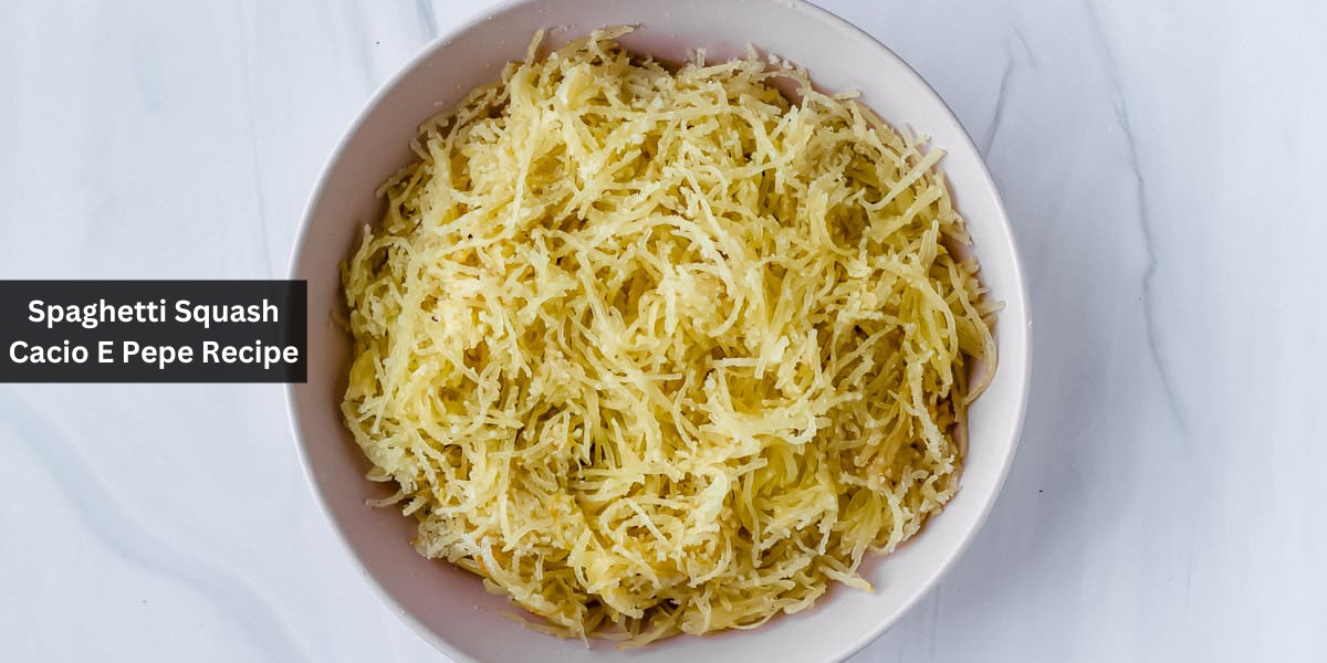 Spaghetti Squash Cacio E Pepe Recipe